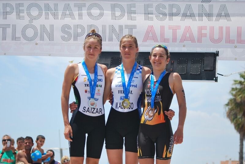 Judit Saizar, Subcampeona de Espa&ntilde;a Sub-23 en la distancia Sprint